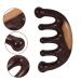 BCOATH Wooden Wide Tooth Comb for Women | Hair Head Massage Tool | Natural Broad Tooth Desangerer | 10.50x5.00cm | Best Massage Tools - Buy Online on GoSupps.com