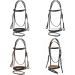 Buy Start Simple Bridle with Reins - Black English Combined Riding Strap for Shetland Pony Thoroughbred & Warmblood - Durable Leather Bridle 19mm - Buy Online on GoSupps.com