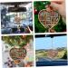 Zerodeko Decor Creative Rear View Mirror Pendant Modern Style Pendant Heart Shaped Pendant Crafts Car - Buy Online on GoSupps.com