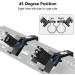 MidTen R2 45 Degree Offset Flip Up Iron Sight Set for Picatinny Rail - Buy Online on GoSupps.com