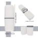 Portable Toothbrush Travel Case and Cup Holder - White | Ideal for Camping, Business Trips, and Home Use - Buy Online on GoSupps.com