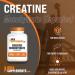 BulkSupplements Creatine Monohydrate Capsules - 5000mg - 210 Vegan Capsules - Pre Workout Micronized Creatine Pills - Buy Online on GoSupps.com