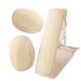 Miscati Natural Loofah Exfoliating Body Scrub for Shower 3 Set - Loofah Sponge Pads & Back Scrubber. Eco-Friendly Biodegradable Bath Sponge  Deep Clean & Invigorate Your Skin  for Men and Women