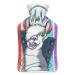 Dj Hot Water Bottle With Cover Plush Bed Bottle Hand Warmer For Adults And Children 26.5X15.3cm