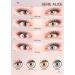 Buy Very Covering Natural Blue Contact Lenses - Silicone Comfort Novelry Alice Blue | 1 Pair with Container - Dia 14.50 - No Prescription Needed - Buy Online on GoSupps.com