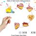 Kids' Pizza Themed Happy Birthday Cupcake Toppers Set of 18 - Perfect for pizza parties baby shower parties and birthday party decorations for boys and girls - SugarGera - Buy Online on GoSupps.com