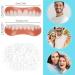 Instant Smile Veneers - 1 Pair False Teeth Top and Bottom Set for Men Women - Cosmetic Whitening with Thermal Beads - Buy Online on GoSupps.com