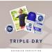 Triple Dry Men Anti-Perspirant Roll On 50ml - 72-Hour Protection | Odor Fighting | Fragrance-Free | Clinically Proven | Men's Roll On - Buy Online on GoSupps.com