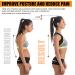 TrelaCo 2 Pack Posture Corrector for Men & Women - Adjustable Upper Back Brace & Back Straightener - One Size Fits Most - Effective Neck & Shoulder Support - Black - Buy Online on GoSupps.com