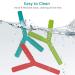6 Pack Baby Teething Toys for 6-12 Months + 3 Pack Y Shape Teether Toy Set - Buy Online on GoSupps.com