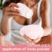WSYUB Oversize Powder Puff for Body Powder | Extra-Large 6'' x 3'' Dust Puff with Travel Bag - Ideal for All Skin Types - Buy Online on GoSupps.com