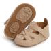 RVROVIC Baby Boys Girls Sandals Premium Soft Anti-Slip Rubber Sole Infant Summer Outdoor Shoes Toddler First Walkers 0-6 Months 1 Beige