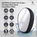 Crystal Hair Eraser: Safe & Portable Hair Removal Stone for Women & Men - Painless Exfoliator & Nail Filer - Coal Black - Buy Online on GoSupps.com