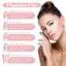 2023 Upgraded Blackhead Remover Pore Vacuum with Hot Compress - Electric Face Cleaner for Acne Whiteheads Removal Tool - 5 Suction Heads, LCD Screen - Pink - Buy Online on GoSupps.com