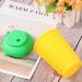 Vosarea 300ml Corn Shape Silicone Cup with Straw Leakproof Silicone Tumbler Travel Mug Coffee Mug Beer Cup Water Coffee Cup for Home Travel Gym - Buy Online on GoSupps.com
