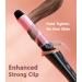 1 Inch Travel Curling Iron - Mini Hair Curler with Temp Control Dual Voltage 5 Heat Settings Auto Shut-off - Pink - Buy Online on GoSupps.com