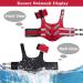 Kuoser Adjustable Dog Life Jacket with Reflective Stripes for Small, Medium, and Large Dogs - X-Large Red - Buy Online on GoSupps.com