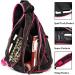 32L Oversized Sling Bag Backpack with Shoe Pocket - Lightweight Gym Backpack in Deep Pink | SEEU - Buy Online on GoSupps.com