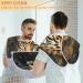 Animal Leopard Beard Bib Apron - Best Beard Hair Catcher for Men | Perfect Gift for Dads & Husbands - Father's Day Anniversary Christmas - Buy Online on GoSupps.com