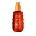 Garnier Ambre Solaire Ideal Bronze Huile Protectrice Sublimatrice de Bronzage Tr s Haute Protection FPS 50+ - Enrichie la Vitamine E Non Gras Non Collant Tous Types de Peau - 150 ml Huile FPS 50+