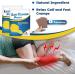 Patchs de soulagement des jambes | Calmant et apaisant pour soulager les crampes des jambes Syndrome des jambes sans repos pour crampes du pied spasmes musculaires muscles - Buy Online on GoSupps.com