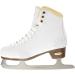 Shop Head Figure Skating Ice Skates for Women - Amber Design Stainless Steel Skids Snowflake Pattern - Ideal for Beginners - Size 39 White - Buy Online on GoSupps.com