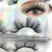 Mink lashes with glitter rhinestones 2022 eyelashes (AF08crystal)