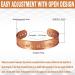 Magnetic Therapy Copper Bracelet for Men | Relieve Arthritis & Carpal Tunnel Pain - Buy Online on GoSupps.com
