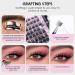 Jsdoin Cluster Lashes 84 Pcs C/D Curl 8-16mm Length DIY Eyelash Extensions - Natural & Mega Styles - Buy Online on GoSupps.com