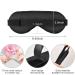 Haskirky Light Blocking Eye Mask - Breathable & Adjustable for Adults on Business Trips - Ideal for Yoga, Travel, Meditation - Deep Sleep Comfort - Paisley Flower Design - Buy Online on GoSupps.com