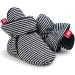 EDOTON Unisex Newborn Winter Boots - Non-Slip Sole, Soft Stay On Bootie Sock - 6-12 Months (Black Stripe) - Buy Online on GoSupps.com