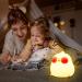 Attivolife Cute Chicken Night Light - Touch Dimmable, 7 Colors, Timer, USB Rechargeable LED Lamp for Kids - Perfect Birthday & Christmas Gift for Baby Girl or Boy - Buy Online on GoSupps.com