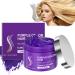 HOUXIANDOU Purple Hair Keratin Hair Treatment Deep Conditioner and Toner Moisturizing Keratin Treatment for Damaged and Dry Hair 1 Bottle