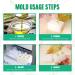 Reusable Silicone Suppository Molds Kit - 2ML 4 Mold Trays & 10 Droppers | International Shipping Available - Buy Online on GoSupps.com