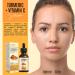 Organic Turmeric Face Serum with Vitamin C - Clear Skin Tone, Hydrating & Anti-Aging Formula - 1 Fl Oz - Buy Online on GoSupps.com