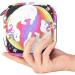 Shop Cute Unicorn Women's Napkin Storage Bag | Rainbow Hair Stars & Yin Yang | Portable Menstruation Bags for First Periods - Buy Online on GoSupps.com