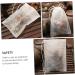 Ciieeo 200 Pcs Tea Bag Drawstring Tea Pouch Empty Tea Pouch Soup Bag Tea Infusers Bags Loose Leaves Protein 5X7CMx2pcs Whitex2pcs - Buy Online on GoSupps.com