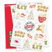 XO Fetti Christmas Temporary Tattoos for Kids - 30 Glitter Styles | Merry Christmas Party Favors & Stocking Stuffer - Buy Online on GoSupps.com