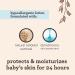 Aveeno Baby Daily Moisture Lotion with Natural Colloidal Oatmeal | Hypoallergenic & Fragrance-Free | 8 fl. oz - Buy Online on GoSupps.com