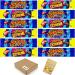 Original With Sour Crystals & Extreme Super Sour Chew Bars - 12 x Mixed Raspberry Flavour Chew Bars
