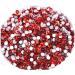 Jollin Glue Fix Crystal Flatback Rhinestones - SS20 1440pcs Siam Diamantes for Nail Art, Crafts, Decorations - Glass Gems for Clothes & Shoes - Buy Online on GoSupps.com