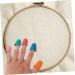 Beaupretty 30 Pcs Rubber Finger Cots | Finger Protectors & Grip Pads | Assorted Colors - Perfect for Crafting & DIY - Buy Online on GoSupps.com