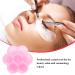 Fenshine Eyelash Extension Glue Holder Set - 100 PCS Flower Shape Cups with Glue Point Roll - Eyelash Extension Supply Kit - Buy Online on GoSupps.com