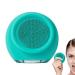 Paodduk Silicone Face Scrubber - Electric Face Exfoliator Scrubber Gentle Facial Brush - Skin Rejuvenating Face Exfoliator Scrubber Silicone Face Brush Cleanser for Family Green
