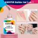 ASENTER 5 in 1 Builder Gels 15ML - Clear Nude Pink Rubber Gel for Nail Extensions, Base & Strengthener - UV/LED Polish Gel for Broken Nails Repair - Buy Online on GoSupps.com