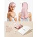 Lilysilk 100% Mulberry Silk Hair Hood - 19 Momme Sleeping Cap for Curly Hair - Peach Pink Night Hat for Women - Buy Online on GoSupps.com