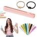 Mini Dual-purpose Curling Iron Upgrade 2-in-1 USB Hair Straightener Curling Iron Ceramic Mini Hair Curler Travel Curling Iron USB Rechargeable Curling Wand (G)