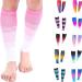 Doc Miller Calf Compression Sleeve Men and Women 20-30 mmHg, Shin Splint Compression Sleeve, Medical Grade Socks for Varicose Veins and Maternity 1 Pair Large Pink Pink White Calf Sleeve Pink.Pink.White Large