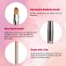 Nail Clean Up Brushes - 2pc Set with Round & Angled Head Pen for Nail Art Design & Polish Mistake Cleaning - Tea Brown - Buy Online on GoSupps.com