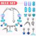 Acejoz 85 Pcs Charm Bracelet Making Kit - DIY Beads for Girls, Adults & Beginners - Buy Online on GoSupps.com